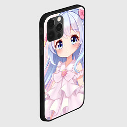 Чехол для iPhone 12 Pro Max Аниме в стиле каваи, цвет: 3D-черный — фото 2