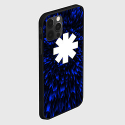 Чехол для iPhone 12 Pro Max Red Hot Chili Peppers blue energy, цвет: 3D-черный — фото 2