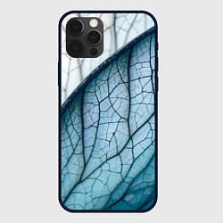 Чехол iPhone 12 Pro Max Листья с прожилками