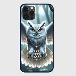 Чехол iPhone 12 Pro Max Лес и белая сова