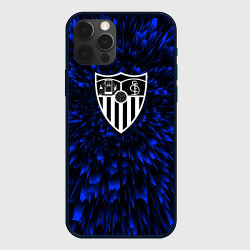 Чехол iPhone 12 Pro Max Sevilla blue energy / 3D-Черный – фото 1
