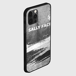Чехол для iPhone 12 Pro Max Sally Face - grey gradient посередине, цвет: 3D-черный — фото 2
