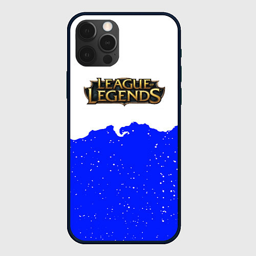 Чехол iPhone 12 Pro Max League of Legends ночь / 3D-Черный – фото 1