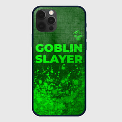 Чехол для iPhone 12 Pro Max Goblin Slayer - green gradient посередине, цвет: 3D-черный