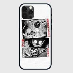 Чехол для iPhone 12 Pro Max Fight - DanDaDan, цвет: 3D-черный