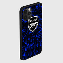 Чехол для iPhone 12 Pro Max Arsenal blue energy, цвет: 3D-черный — фото 2