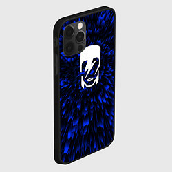 Чехол для iPhone 12 Pro Max David Bowie blue energy, цвет: 3D-черный — фото 2