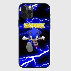 Чехол iPhone 12 Pro Max Sonic storm electro