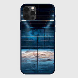 Чехол для iPhone 12 Pro Max Бойцовский спортзал, цвет: 3D-черный