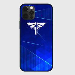 Чехол для iPhone 12 Pro Max The Last Of Us blue poly, цвет: 3D-черный