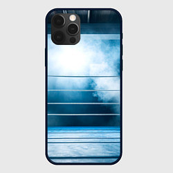 Чехол для iPhone 12 Pro Max Ринг в тумане, цвет: 3D-черный