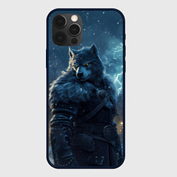 Чехол iPhone 12 Pro Max Волк в доспехах