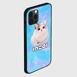 Чехол для iPhone 12 Pro Max Inzoi кошечка и логотип игры, цвет: 3D-черный — фото 2