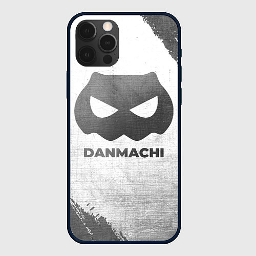 Чехол iPhone 12 Pro Max DanMachi - white gradient / 3D-Черный – фото 1