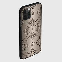 Чехол для iPhone 12 Pro Max Узоры с градиентом, цвет: 3D-черный — фото 2