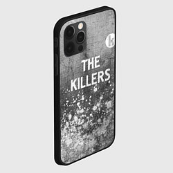 Чехол для iPhone 12 Pro Max The Killers - grey gradient посередине, цвет: 3D-черный — фото 2