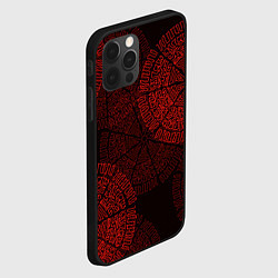 Чехол для iPhone 12 Pro Max Древне-не-древние узоры, цвет: 3D-черный — фото 2