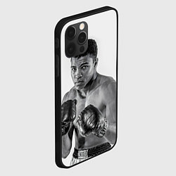 Чехол для iPhone 12 Pro Max Young Muhammad Ali, цвет: 3D-черный — фото 2