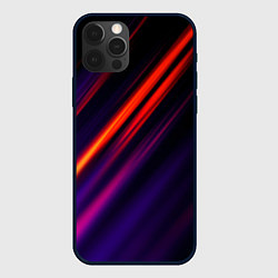 Чехол для iPhone 12 Pro Max Multicolored, цвет: 3D-черный