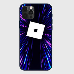 Чехол для iPhone 12 Pro Max Roblox neon energy, цвет: 3D-черный