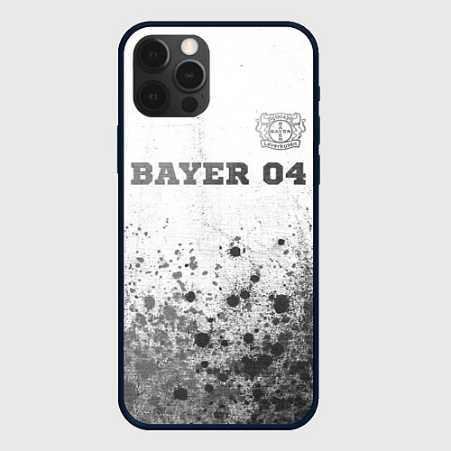 Чехол iPhone 12 Pro Max Bayer 04 - white gradient посередине / 3D-Черный – фото 1