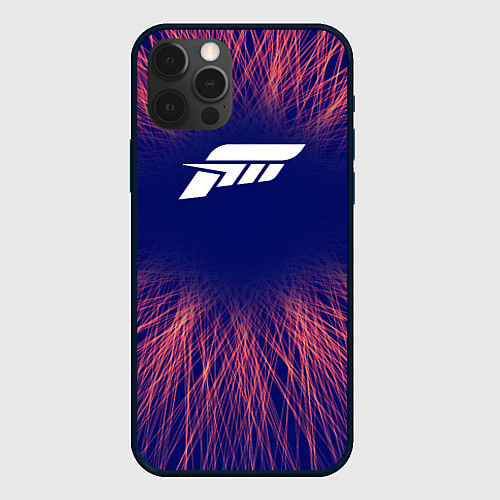 Чехол iPhone 12 Pro Max Forza Horizon red energy / 3D-Черный – фото 1