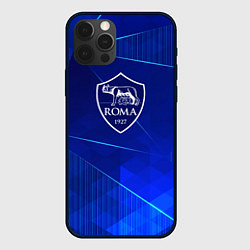 Чехол iPhone 12 Pro Max Roma blue poly