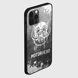 Чехол для iPhone 12 Pro Max Motorhead - grey gradient, цвет: 3D-черный — фото 2