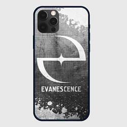 Чехол для iPhone 12 Pro Max Evanescence - grey gradient, цвет: 3D-черный