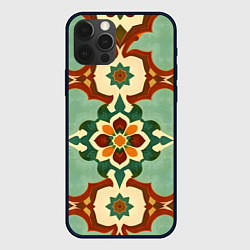 Чехол для iPhone 12 Pro Max Персидские узоры, цвет: 3D-черный