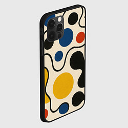 Чехол для iPhone 12 Pro Max Пятна, цвет: 3D-черный — фото 2