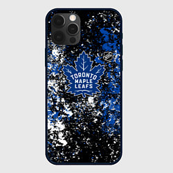 Чехол iPhone 12 Pro Max Toronto Maple Leafs NHL black