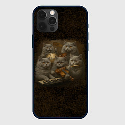 Чехол для iPhone 12 Pro Max Когда Наташа музыкант, цвет: 3D-черный