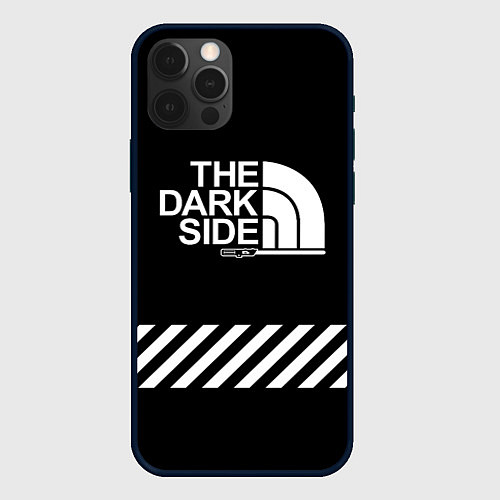 Чехол iPhone 12 Pro Max The dark side / 3D-Черный – фото 1