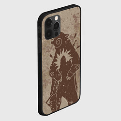 Чехол для iPhone 12 Pro Max Медведь хранитель, цвет: 3D-черный — фото 2