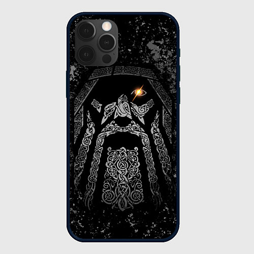 Чехол iPhone 12 Pro Max Всеотец Один / 3D-Черный – фото 1
