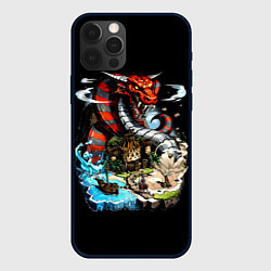 Чехол iPhone 12 Pro Max Аспид причала - Герои Меча и Магии 3