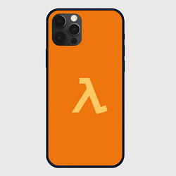 Чехол iPhone 12 Pro Max Half-Life orange