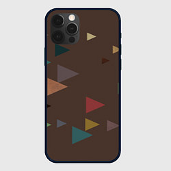 Чехол для iPhone 12 Pro Max Осень палитра глубокий лес, цвет: 3D-черный