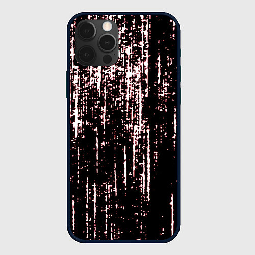 Чехол iPhone 12 Pro Max Points / 3D-Черный – фото 1