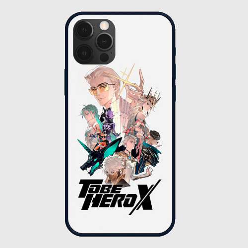 Чехол iPhone 12 Pro Max Персонажи To be hero x / 3D-Черный – фото 1