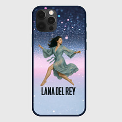 Чехол для iPhone 12 Pro Max Lana Del Rey прыгает в платье, цвет: 3D-черный