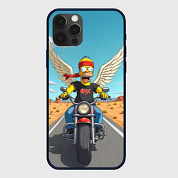 Чехол iPhone 12 Pro Max Летящий в даль Гомер - Ария