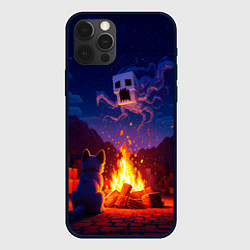 Чехол для iPhone 12 Pro Max Собака и гаст, цвет: 3D-черный