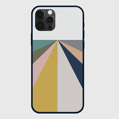 Чехол iPhone 12 Pro Max Черное солнце красная луна / 3D-Черный – фото 1