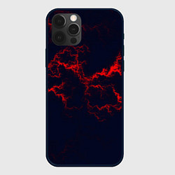 Чехол iPhone 12 Pro Max Lightning red glow