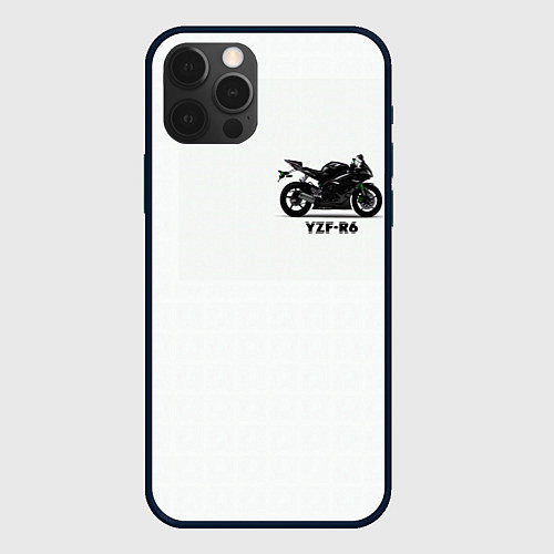 Чехол iPhone 12 Pro Max Sports bikes / 3D-Черный – фото 1