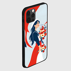Чехол для iPhone 12 Pro Max Морячка встречает своего, цвет: 3D-черный — фото 2