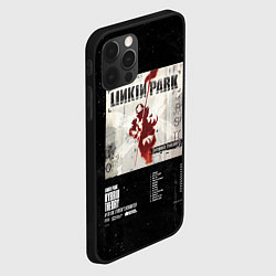 Чехол для iPhone 12 Pro Max Linkin Park, Hybrid Theory, цвет: 3D-черный — фото 2