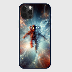 Чехол iPhone 12 Pro Max Космонавт в космической туманности